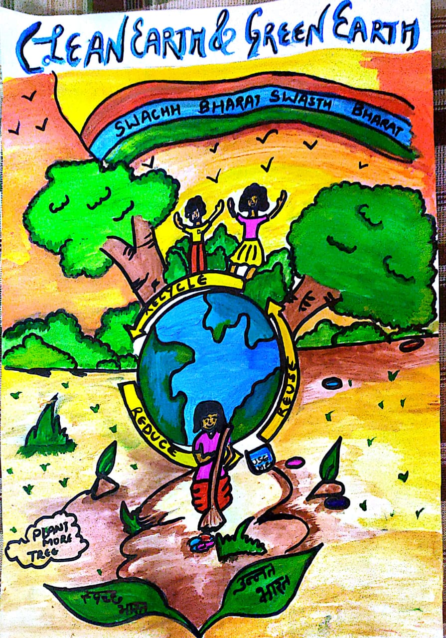 1st Prize Environmental Awareness Drawing